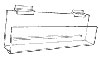 Slatwall J-Rack - Flat Bottom with Tilt - 24" Ends Open