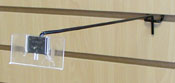 12.5" Extended Label Holder Hook - Fits Pegboard or Slatwall
