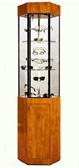 Hexagonal Revolving Tower Display Case