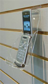 Slatwall Cell Phone Display