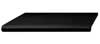Black Bullnose Shelving - 24"L