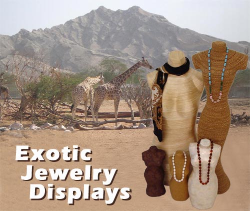 Exotic Jewelry Displays