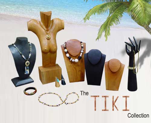 The Tiki Wood Jewelry Collection