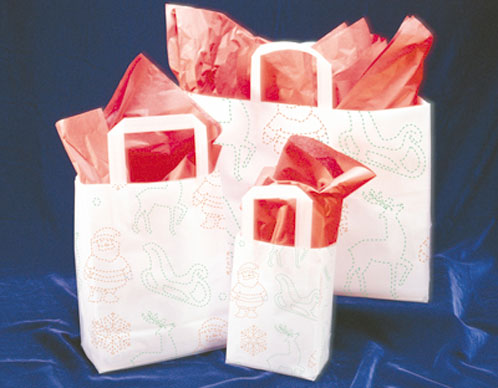 Christmas Stitch Gift Bags and Shopping Bags