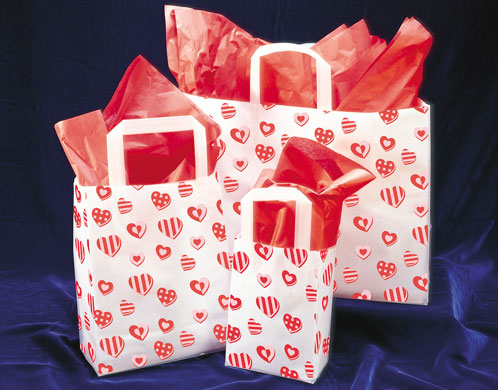Hearts Gift Bags and Shopping Bags