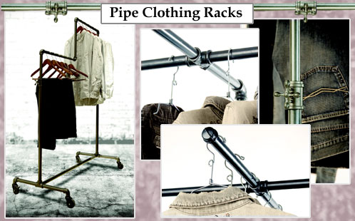 Pipe Clothing Racks