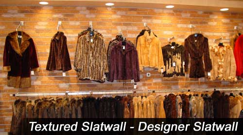 Textured Slatwall - Designer Slatwall