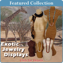 Exotic Jewelry Displays