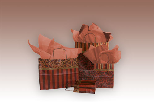 Classic Swirls & Stripes - Brown - Retail Packaging 