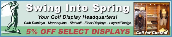Golf Display banner
