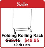 Rolling Garment Rack