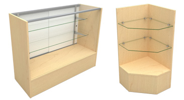 Knockdown Premium Minneapolis Display Cases