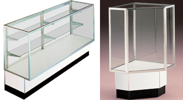 Fully Assembled Deluxe Display Cases