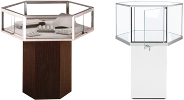 Pedestal Display Cases