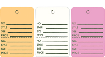 Perforated Tags - Coupon Tags