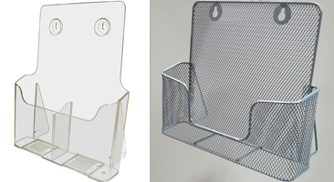 Wall Mount Brochure Holders