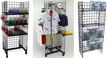 Gridwall Merchandisers