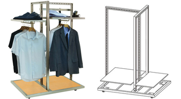 Park Avenue 3-Way Floor Displays