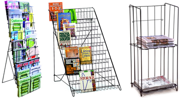 Book and Magazine Rack - Floor