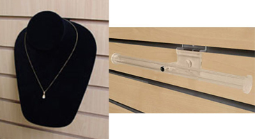 Slatwall Jewelry Displays