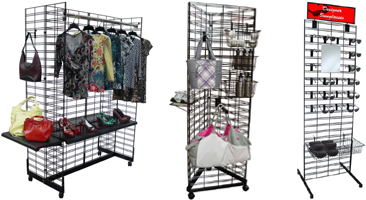 Slatgrid Display Merchandisers