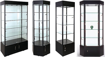 Cirrus Series Display Cases