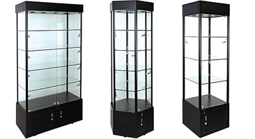 Cirrus Series Display Cases