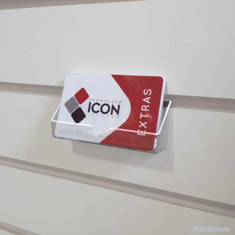 Slatwall Business Card Holder Pegboard Business Card Holder