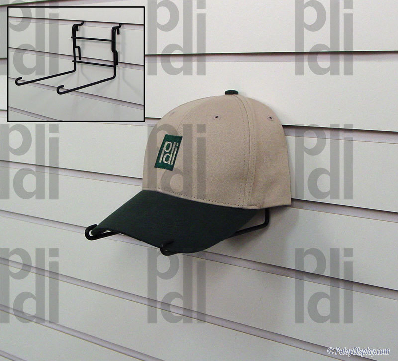 Black Gridwall Hat Display