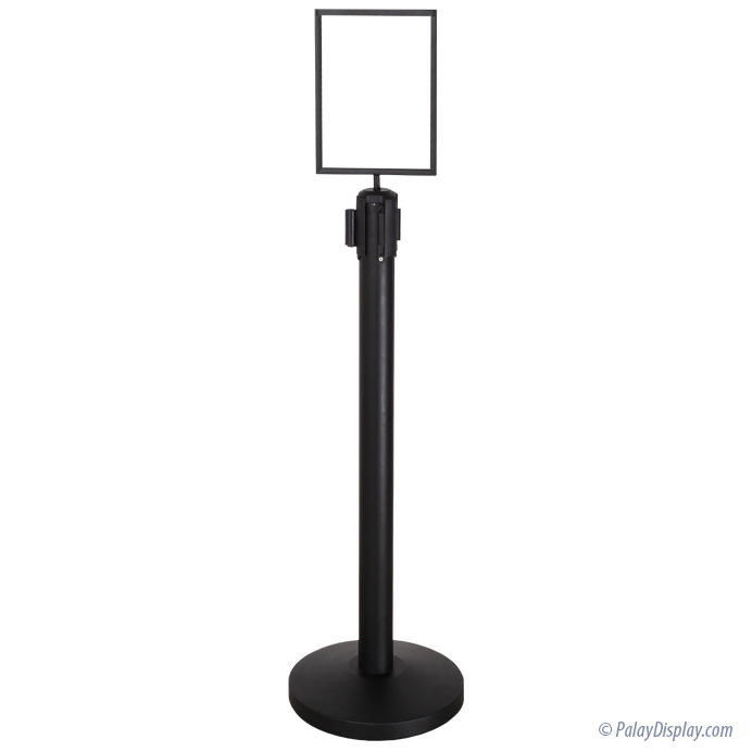 Stanchion Sign Holder - Crowd Control - Signholder - Sign Holder - Crowd  Control Stanchion Sign Holder