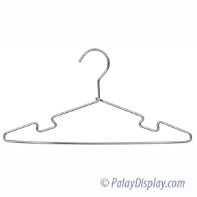 Chrome Metal Hangers 25-Pack