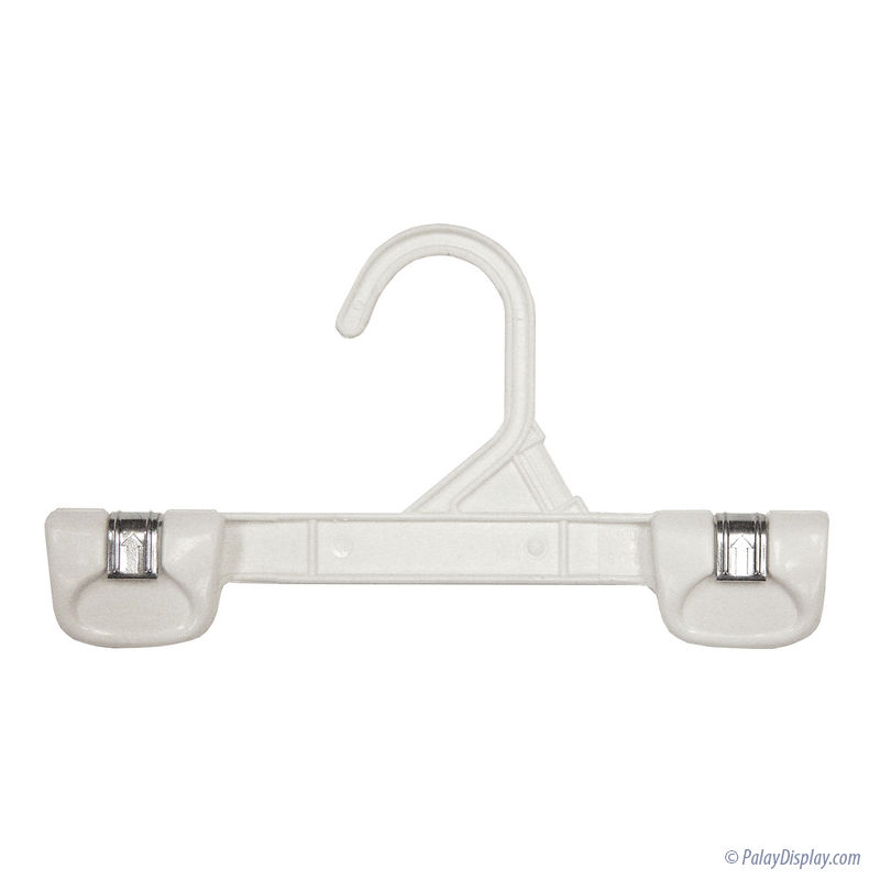 Children's Pants Hangers, White Plastic Skirt Hanger