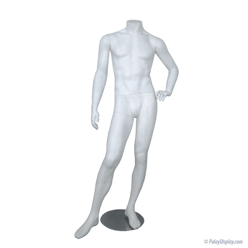 Male Mannequin - Male Mannequins - Headless Mannequin - Hand On Hip