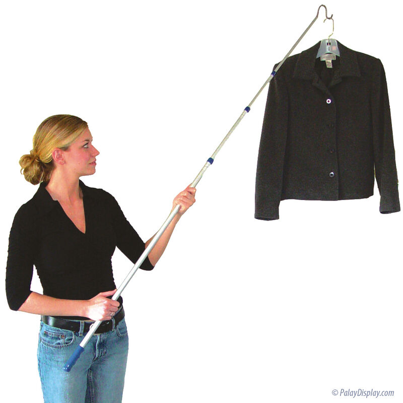 HeavyDuty Expandable Garment Reacher Pole Heavy Duty Garment Reacher