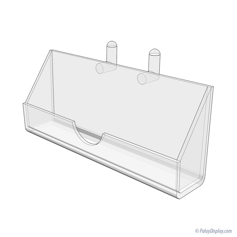 Slatwall Business Card Holder Pegboard Business Card Holder