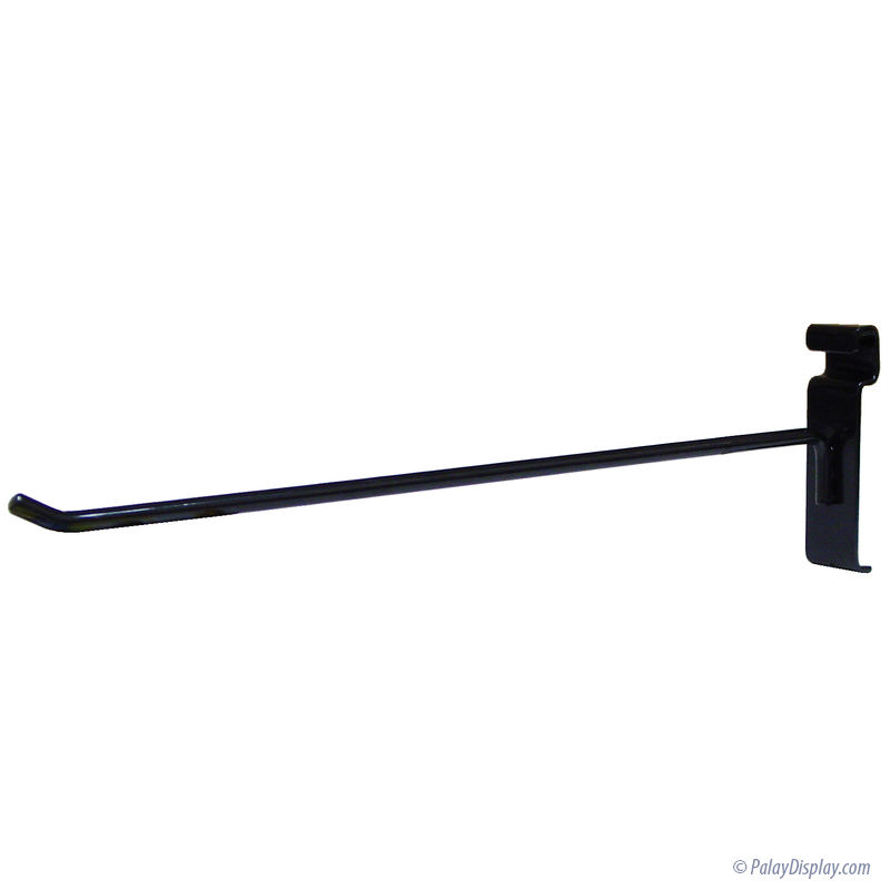 Grid Hooks - Gridwall Hook - Gridwall Hooks - 12 Long Black Grid Wall Hooks