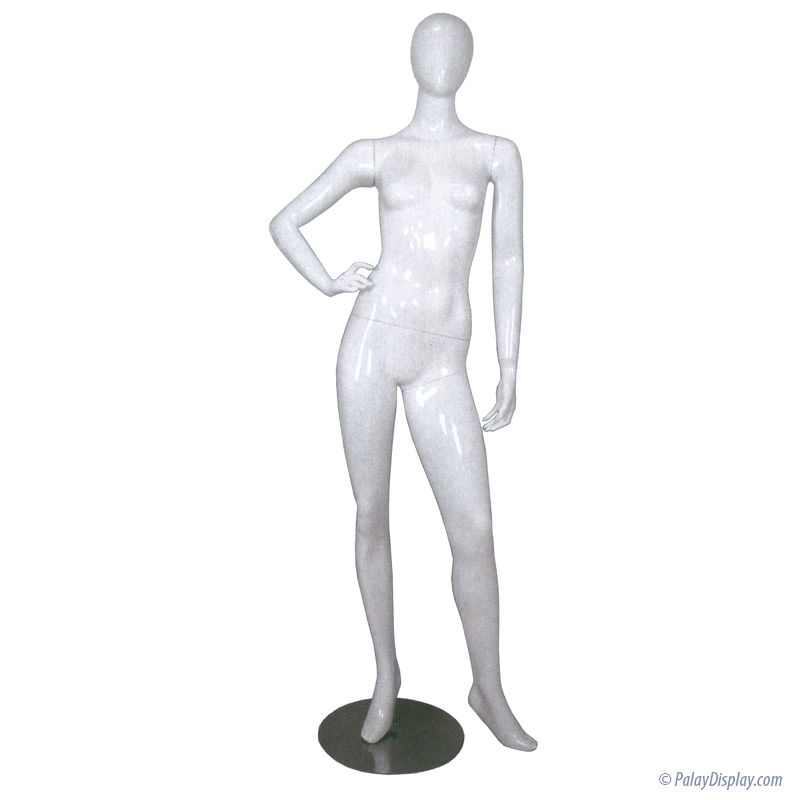 High Gloss Mannequin - Female Mannequin - Female Mannequins - Hand On Hip