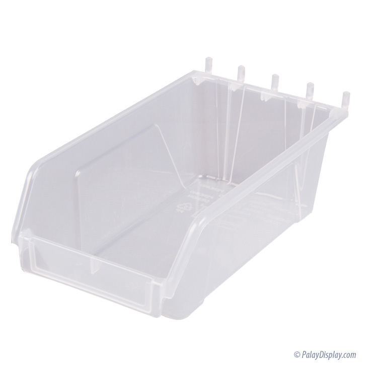 Plastic Slatwall Bins, Storbox