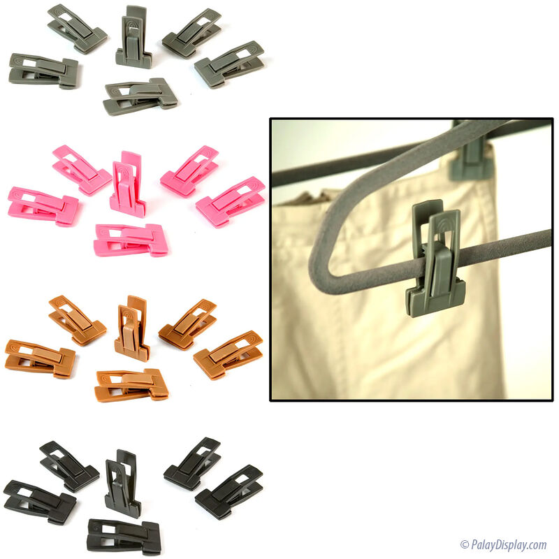 Slimline Hanger Clips Slimline Hanger Clips Hanger Clips Pant Hanger Clips