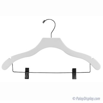 Plastic Suit Hangers With Clips 17 Long