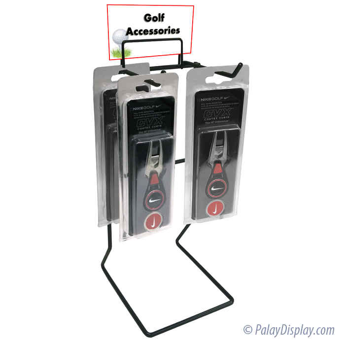 2 Hook Tall Counter Rack Countertop Racks Countertop Displays