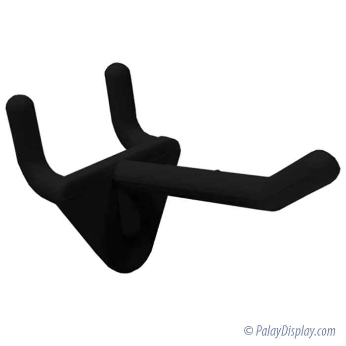 Pegboard Hook 2" Pegboard Hook Slatwall Hook Black Slat Wall