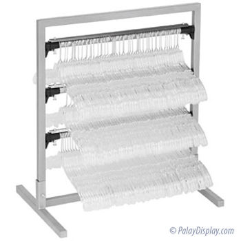 3 Bar Stationary Hanger Rack - Multi-Width 