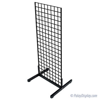 2x5 Black Gridwall Panel with HD Base  