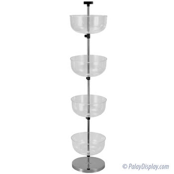 4 Tier Bowl Merchandiser