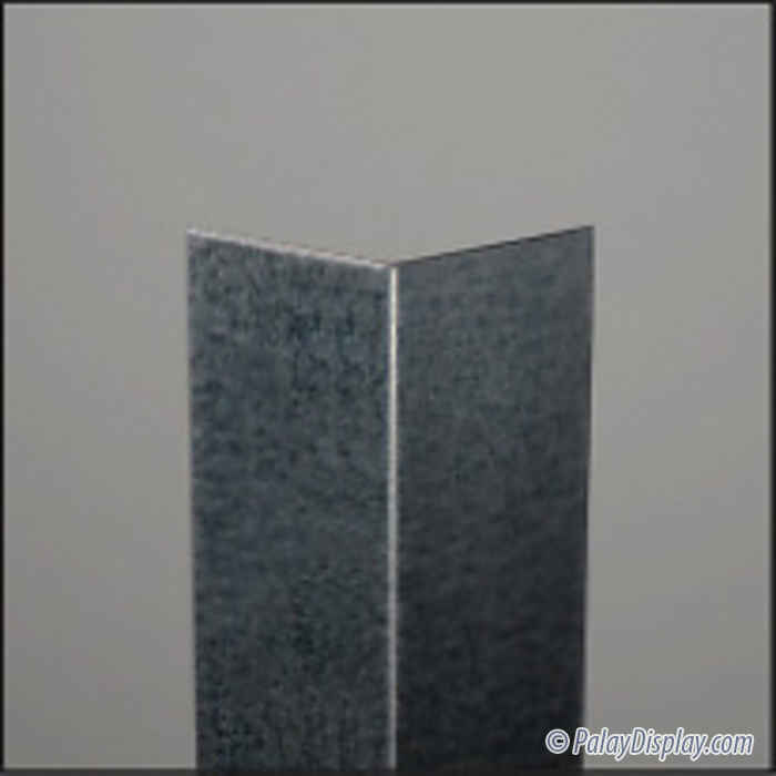 45 Degree Outside Trim For Metal Slatwall Steel Metal Slatwall Trim