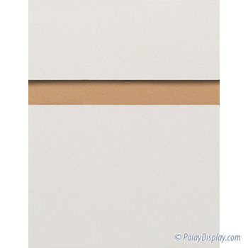 Light Grey Slatwall Panel - 6