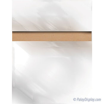 Acrylic Mirror Slatwall Panel - 6