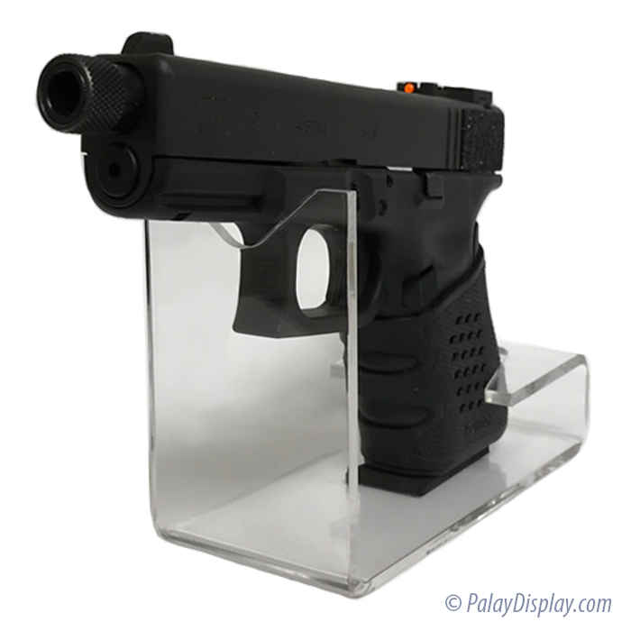 Countertop Acrylic Gun Display Countertop Pistol Displays