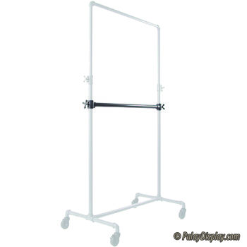 Add-On Pipe Hangrail For Pipe Clothing Racks